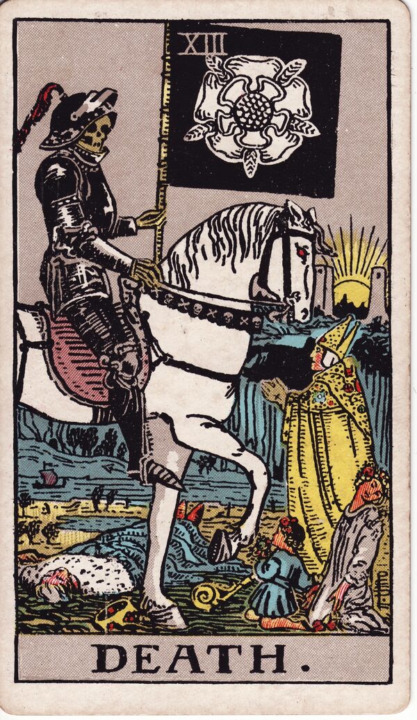 Death tarot card - Rider–Waite–Smith Major Arcana 13