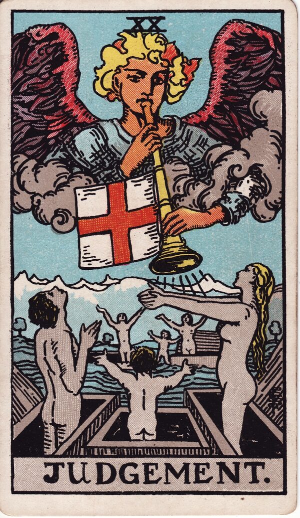 Judgement tarot card - Rider–Waite–Smith Major Arcana 20