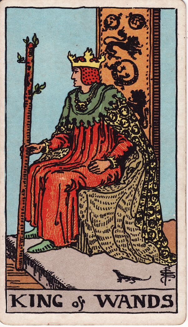 King of Wands - Rider–Waite–Smith tarot card