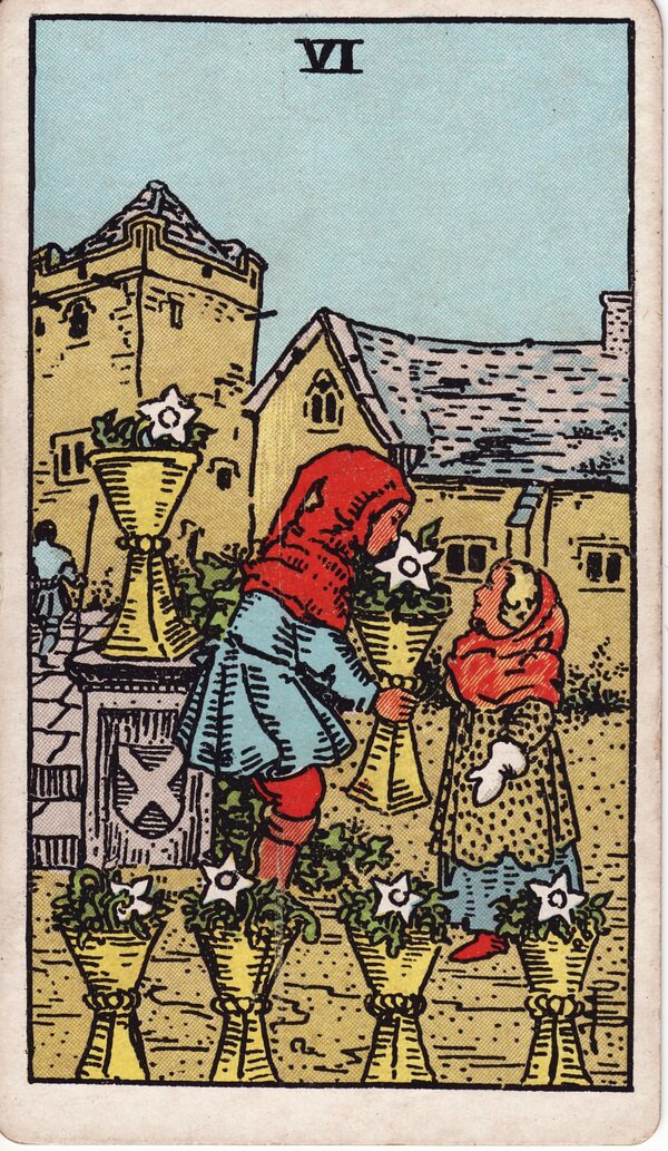 Six of Cups tarot card