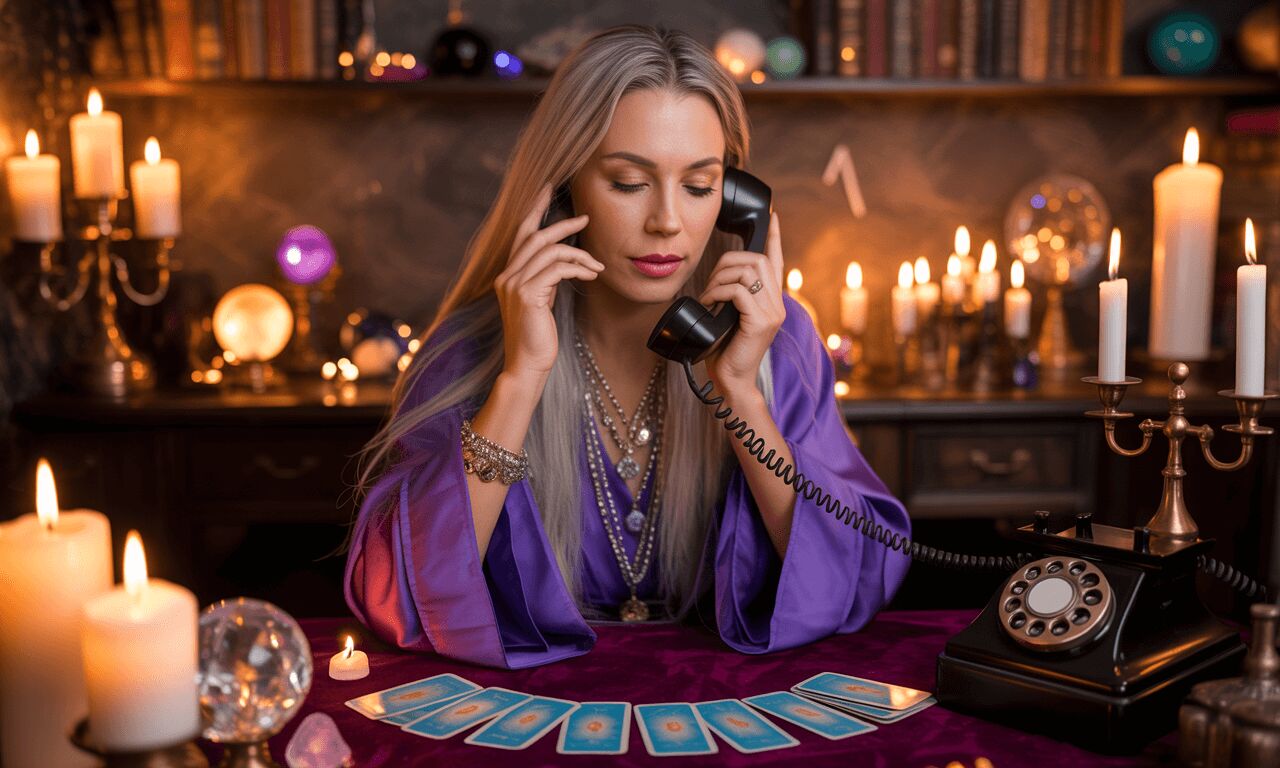 Soulmate reading by phone for a Sun Valley caller